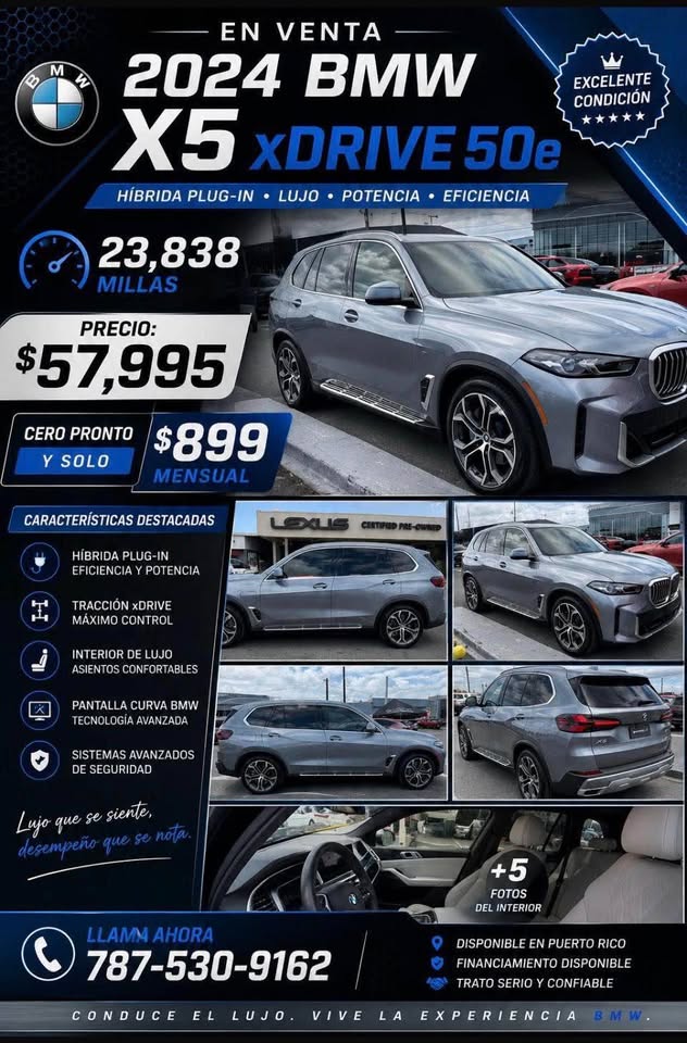 BMW X5 xDrive50e 2024